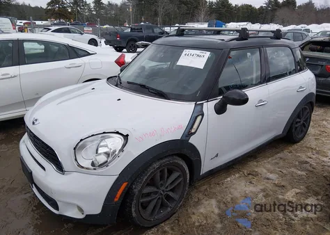 2014 Mini Countryman Cooper S z USA, uszkodzony, nr VIN WMWZC5C5XEWM18411